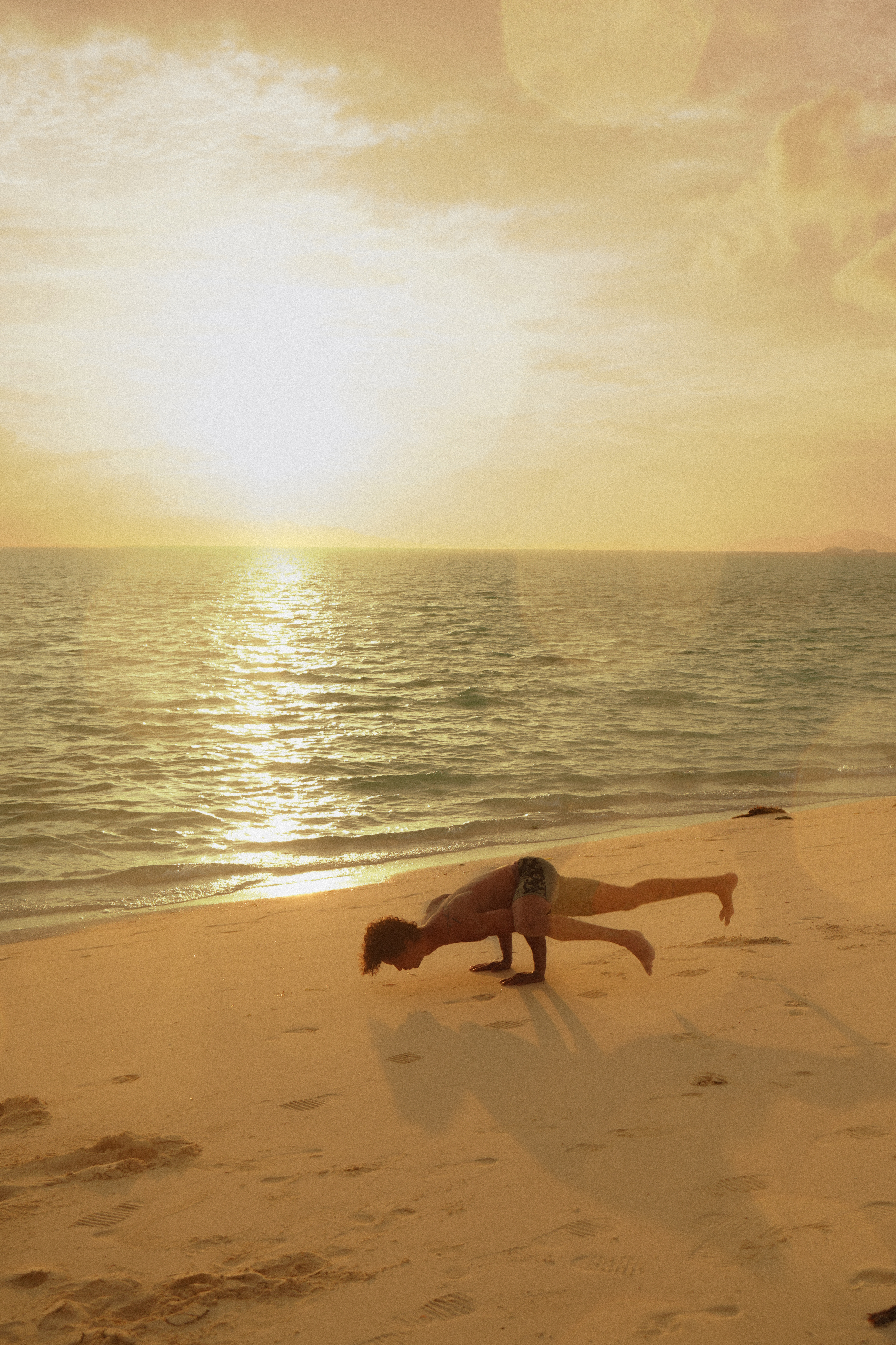 Wellness retreat photography — yoga and mindfulness session